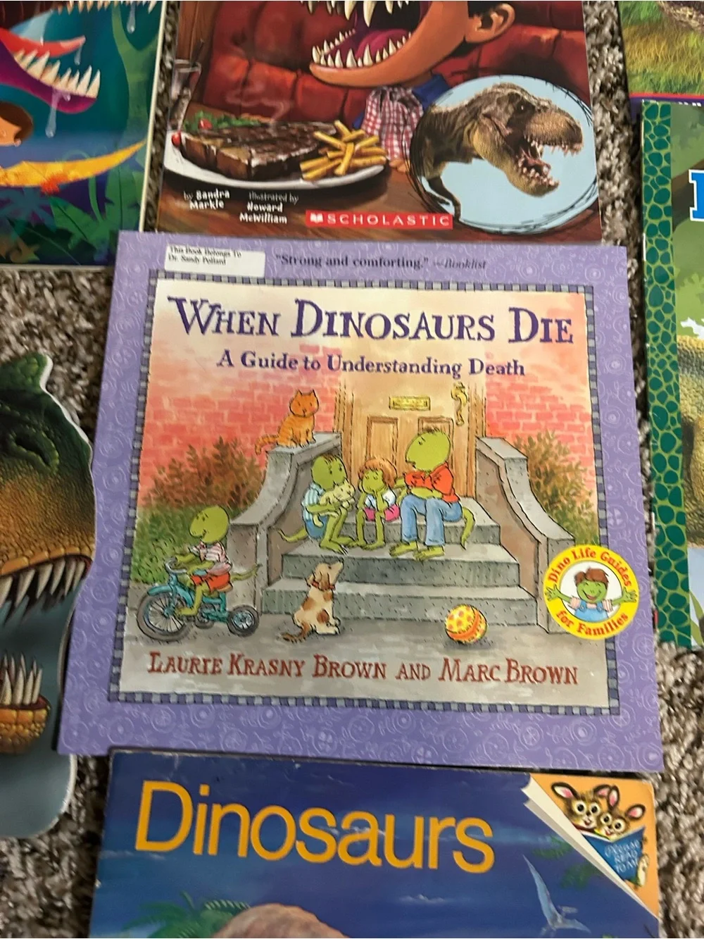 Assorted Kids Dinosaur Books - lot of 10 books